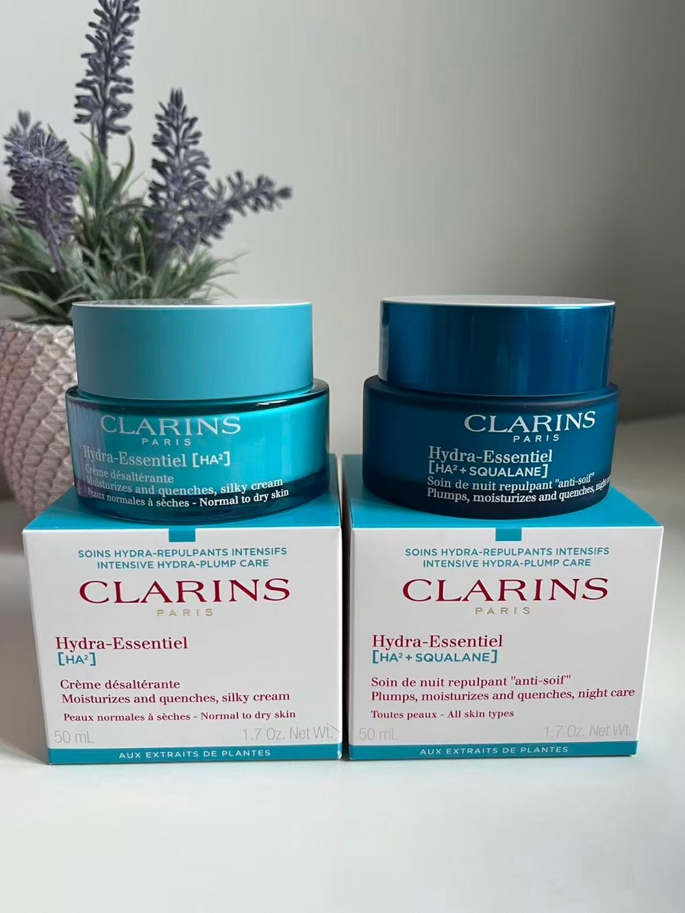 Clarins Hydra-Essentiel Moisturizing Cream Set